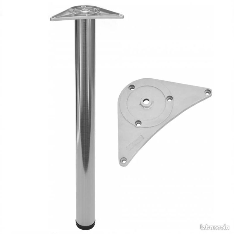 Pieds (x 4) de table ou bureau (image 1)