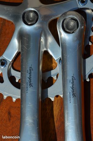 Pédalier Double Campagnolo Chorus-Athena 52-39, 170 Mm, 9/16x20 - Occasion