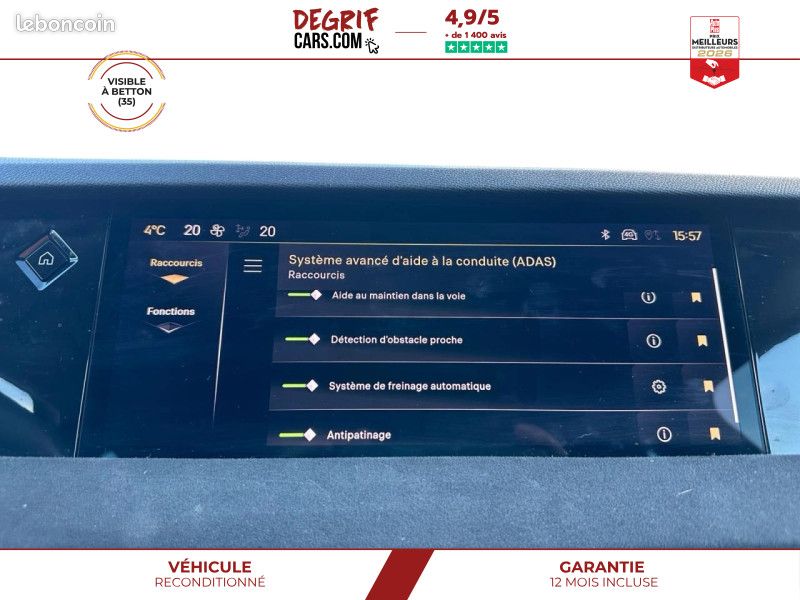 DS 4 E-Tense 225 Performance Line + ATTELAGE + GARANTIE 12 MOIS (image 30)