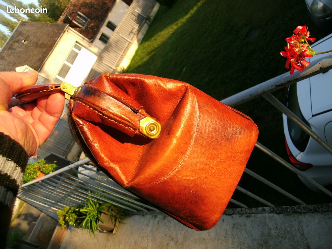 Sac a main gladstore en cuir et tapisserie (image 2)