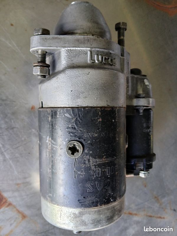 Démarreur Lucas pour V50 V35 ou V65 MOTO GUZZI (image 2)