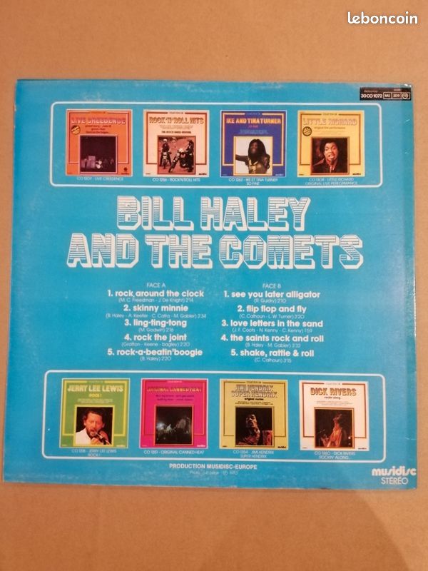 Bill Haley and the Comets Vinyle 33t LP (image 2)