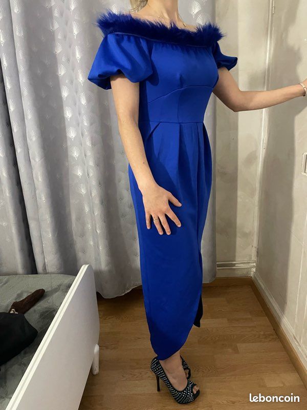 Robe bleu pour femme (image 2)