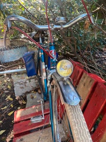 Dynamo Soubitez 28 - Argent - Vélo Ancien Randonneuse 1940 - Peugeot 6v - Occasion