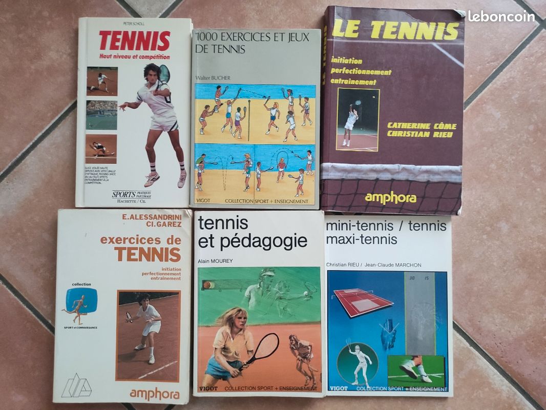 Lot livre pédagogique tennis (image 1)