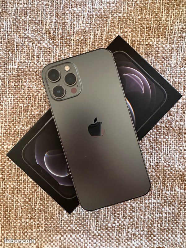 Apple iPhone 12 Pro Max 128 Go - Bleu Pacifique (Semi-débloqué) (267 700 FCFA) – Achetez en Ligne au Meilleur Prix • Shoppy MarketSpace