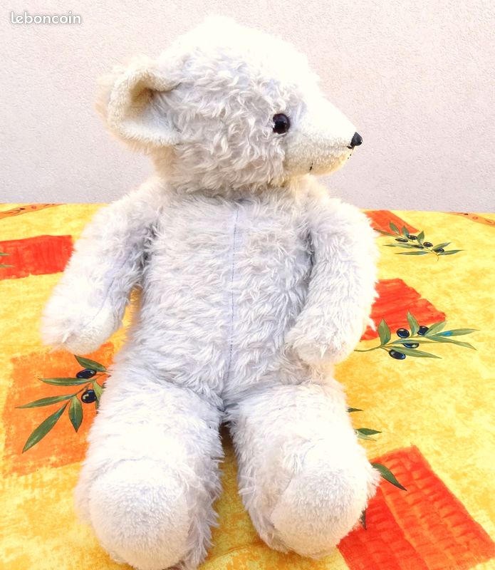 Collector Ours nounours très ancien tête articulée 50 cm - Collection