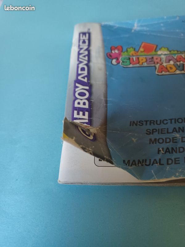 Notice super mario advance GBA (image 2)
