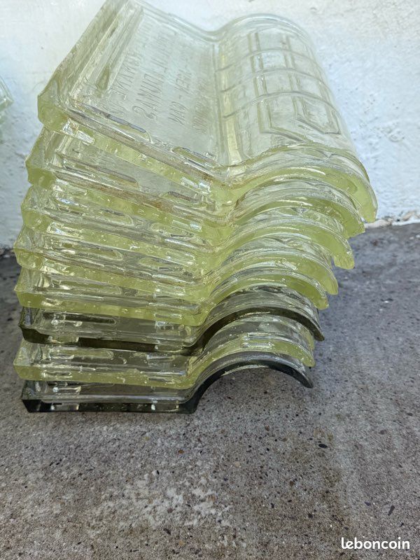 Tuile Romane Dumas transparente x8 TBE (image 1)