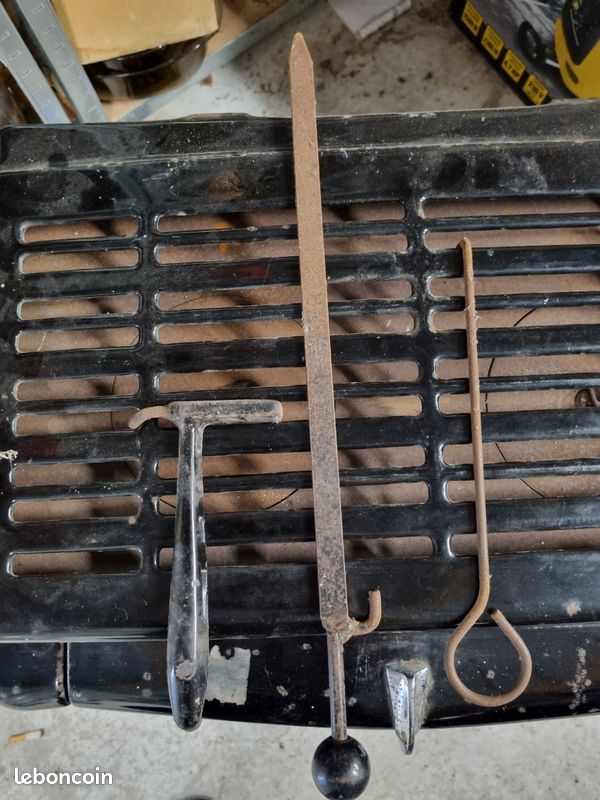 Poêle ancien fonte FAURE bois charbon (image 11)