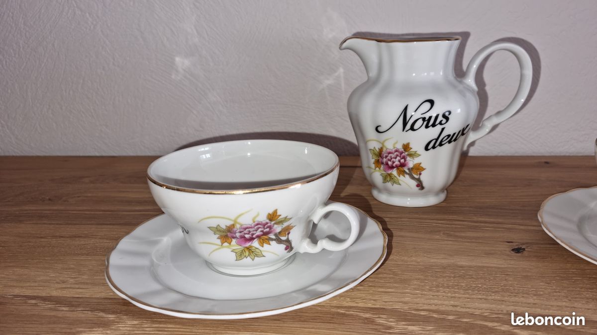 Service à café ou thé tête à tête (image 2)