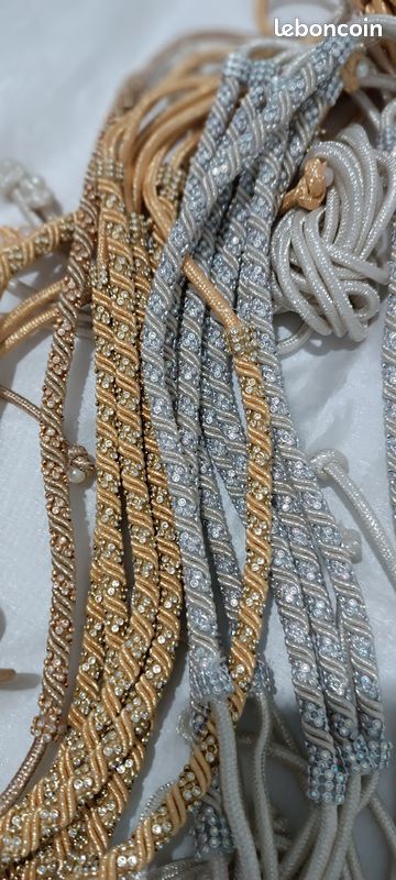 Caftan Doré Ceinture Caftan Strass Ceinture Cordon Strass Caftan