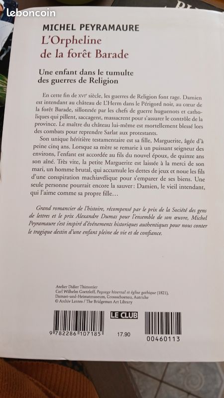 L orpheline de la forêt balade,/m.peyramaure (image 2)