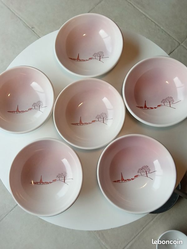 PETITS BOLS EN porcelaine Ramequins Accessoires Plaque De Cuisson EUR