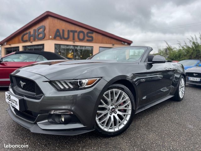 FORD MUSTANG V8 5.0 GT CABRIOLET 45000KMS * DISPONIBLE ET VISIBLE SUR NOTRE PARC* 41900 eur (image 2)