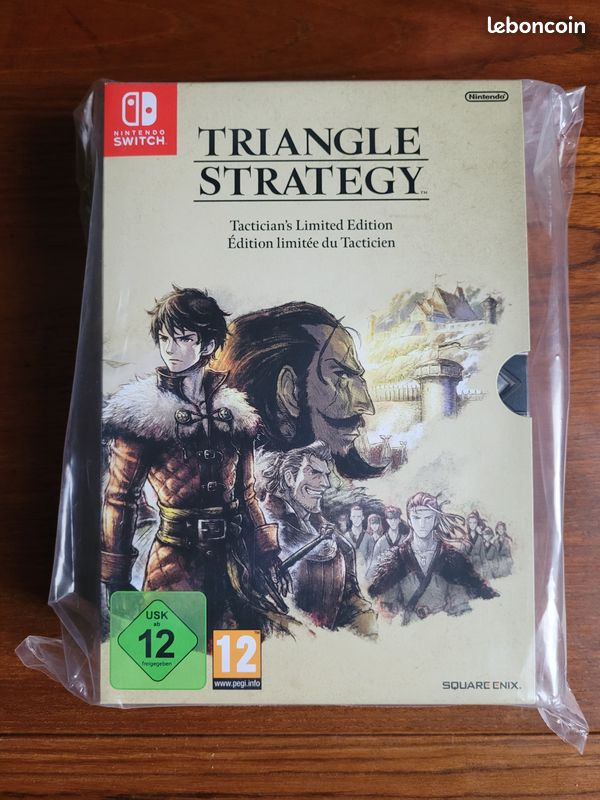 Triangle Strategy – Édition Limitée Du Tacticien – Nintendo Switch – Collector Très Bon État