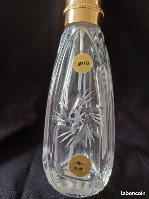 Ancien flacon de parfum en cristal. Fabriquer à la main (image 3)