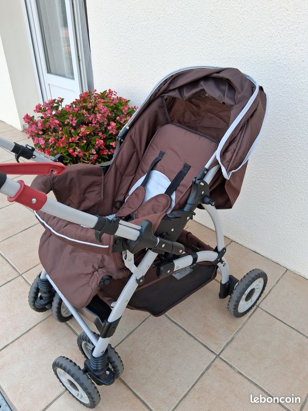 Poussette BAMBISOL avec guidon réversible Équipement bébé