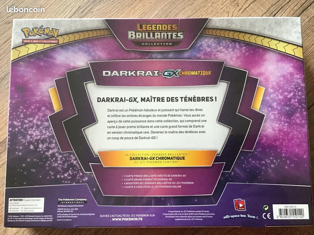 Pokémon FR Coffret Darkrai GX Chromatique (image 3)