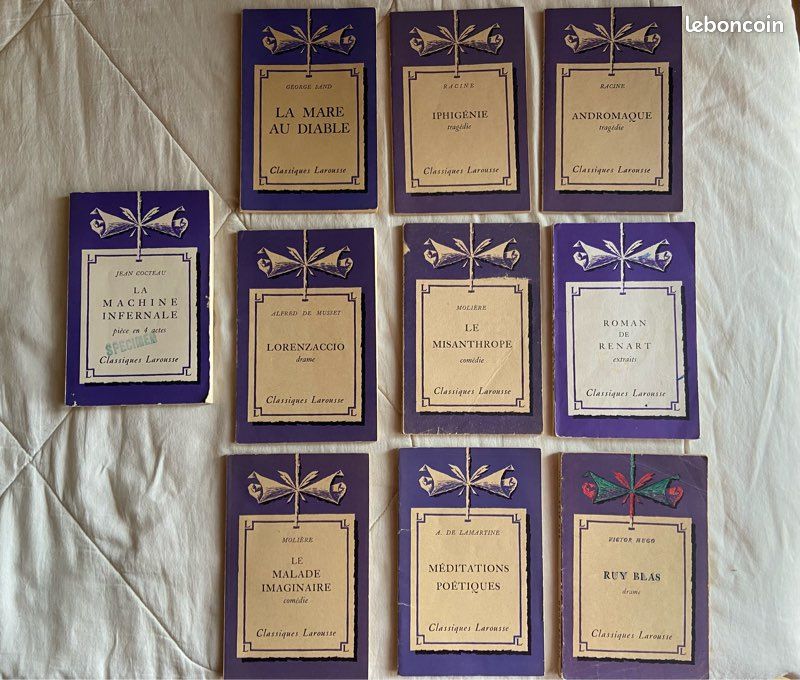 Lot d’anciens romans (image 1)