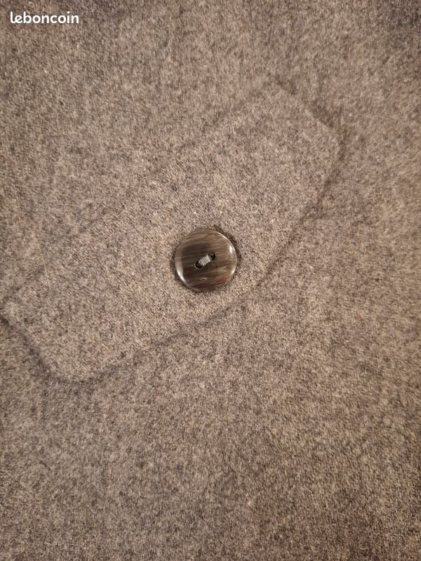 Jupe Habillée Plissée Mary Kimberley Gris Clair - Taille M, Longueur Midi, Made In France, Excellent état