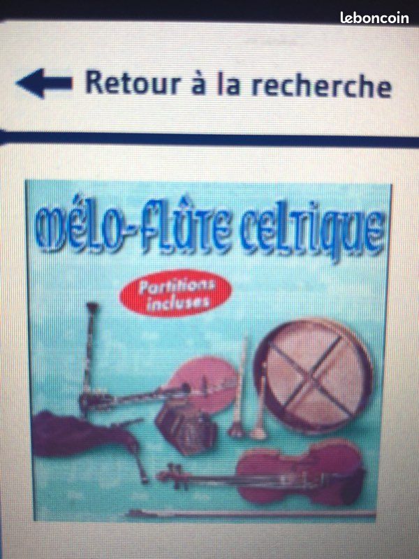 RECHERCHE CD - Melo-flute celtique - Lugdivine (image 1)