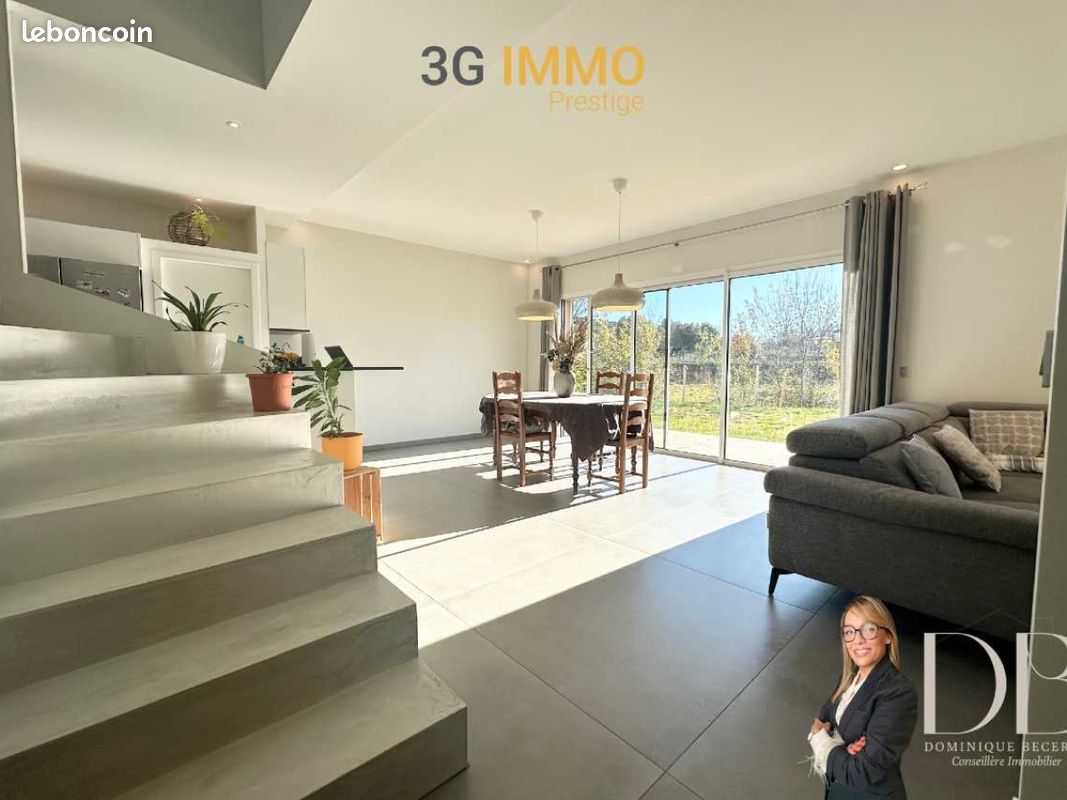 Vente | Maison avec dépendance | 5p | 4ch | 129.00 m² | Murles | Terrasse · Jardin · Piscine (image 3)