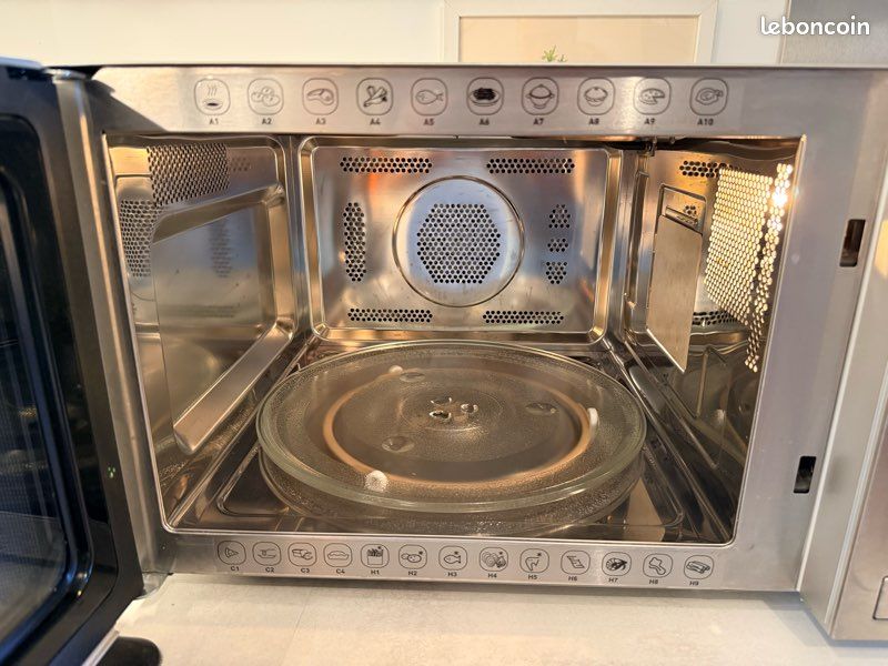Micro-onde MOULINEX MO32ECSL CROUSTY Inox (image 3)