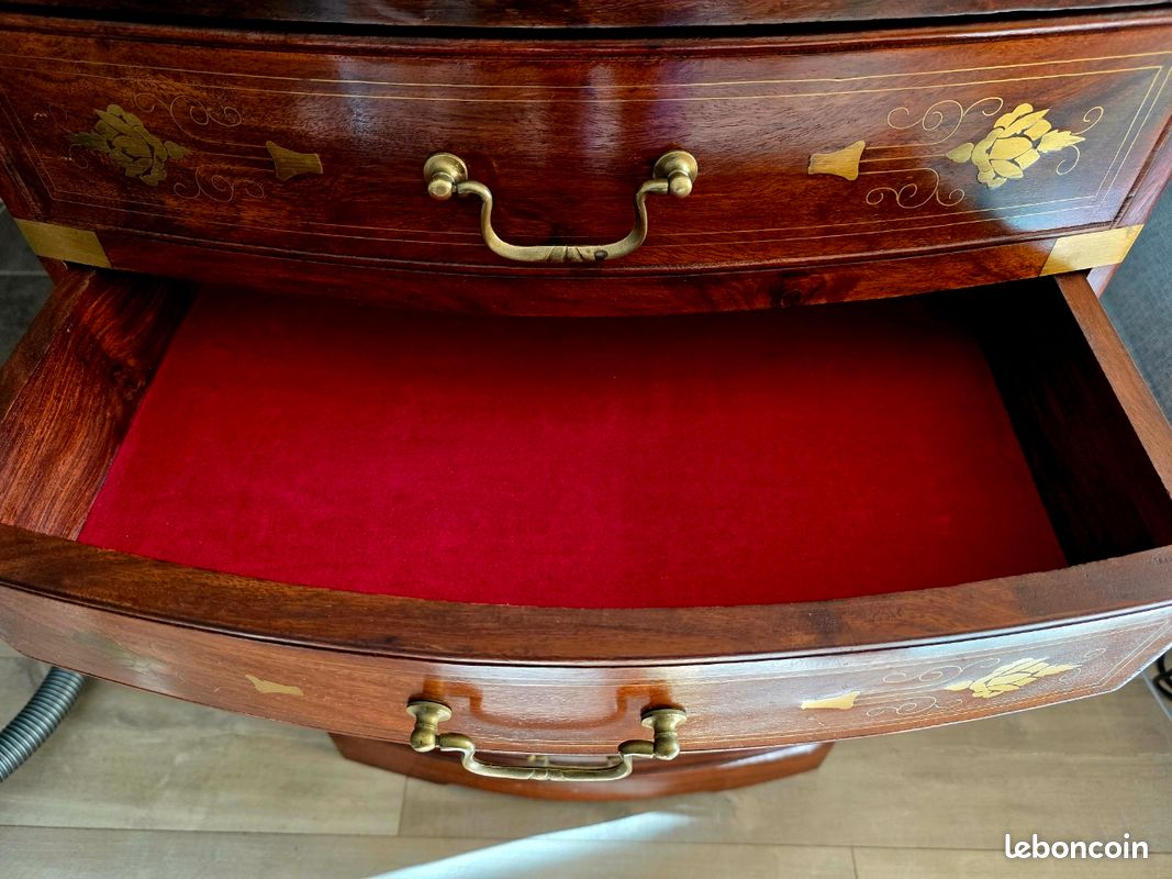 Chiffonnier en bois style indien (image 2)