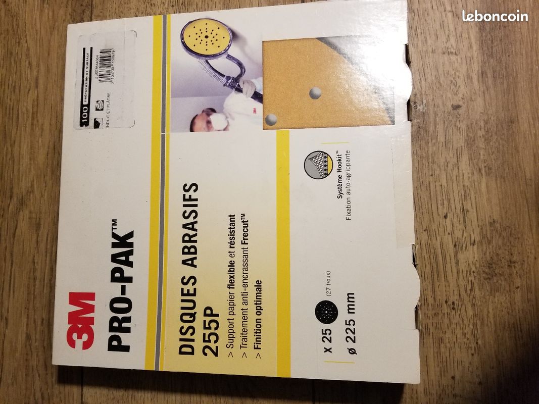 Pro-pak disque abrasifs p100 et p120 3m (image 2)