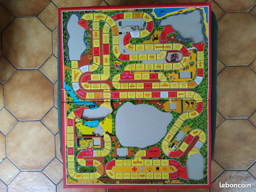 Pièce Détachée Destins – Pour Jeu De La Vie, Cartes/Jetons, Marque MB, Occasion