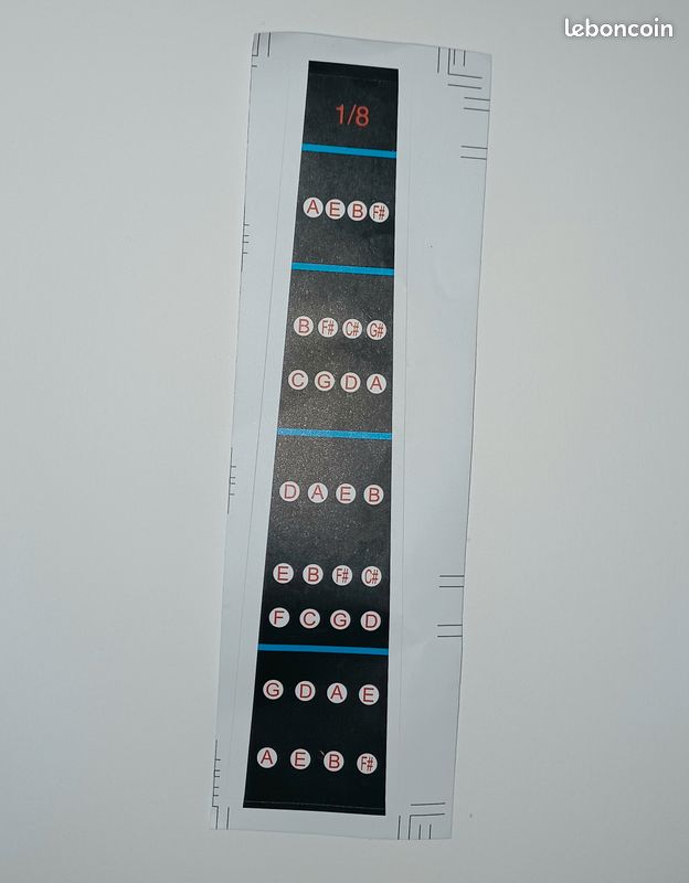 Autocollants de note pour violon (image 1)