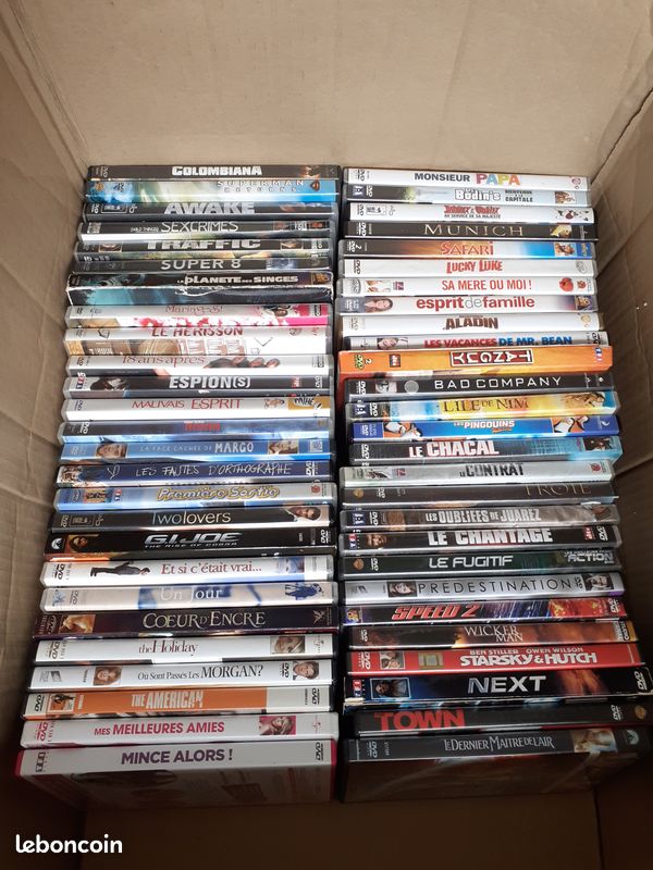 DVD tous genres très bon état thriller / comédie / action zone 2 (image 1)