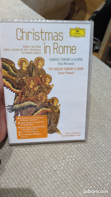 Christmas in Rome DVD (image 1)