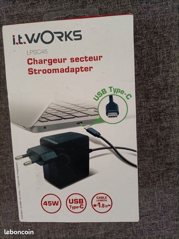 Chargeur secteur type c (image 1)