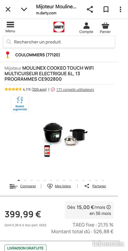 Cookeo touch wifi (image 3)