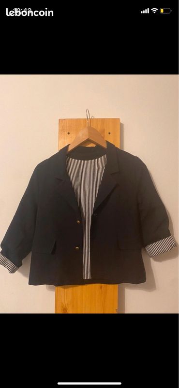 Blazer bleu marine (image 2)