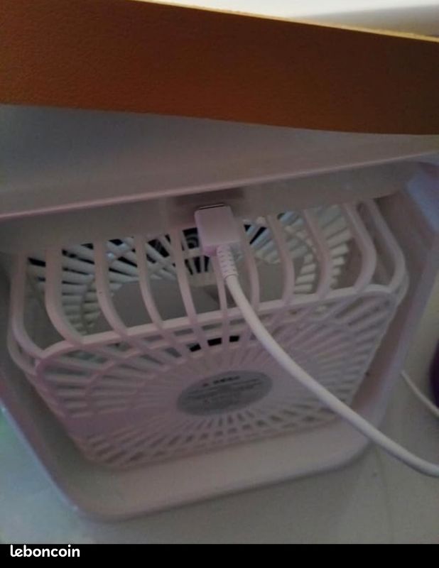Climatiseur Portable, Mini Climatiseur Mobile Silencieux 3 En 1 Refroidisseur D'Air, 700Ml