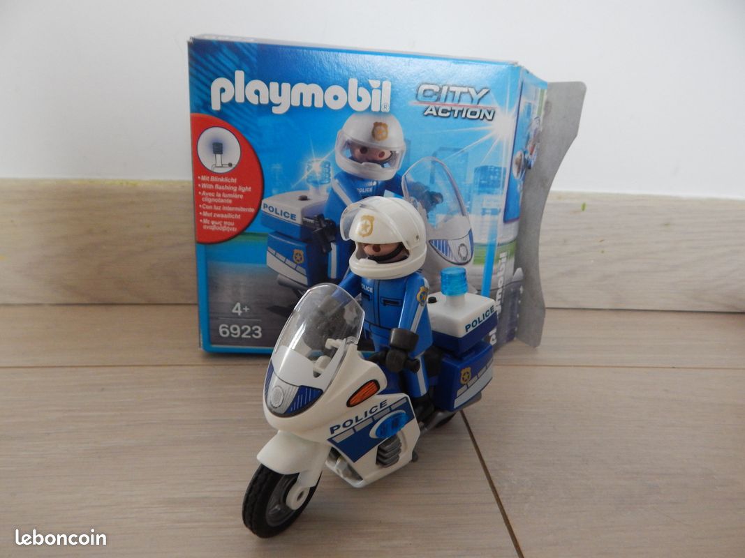 police motorcycle 6923 playmobil