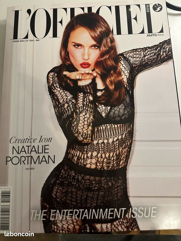 L’Officiel Paris N°1064 – Mai 2024 – Natalie Portman (image 1)