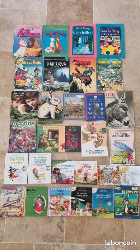 Lot de livres pour enfant romans à choisir 10E les 8 (image 1)