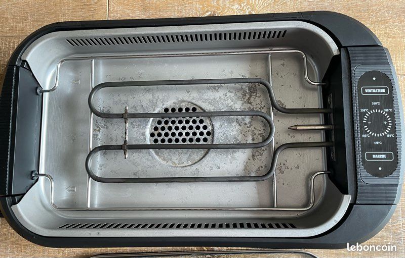 Barbecue Électrique Portable Power Smokeless Grill (image 4)