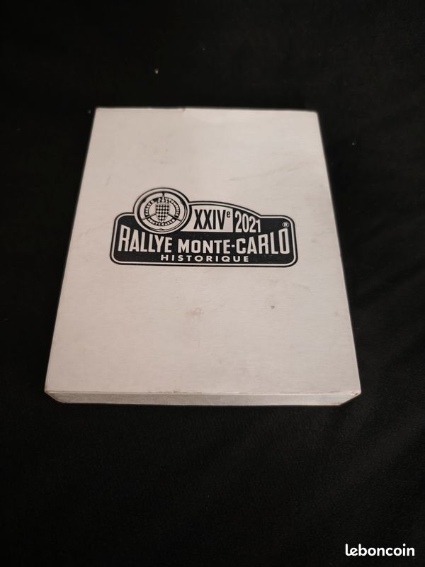 Trophée Plaque Émaillée – 24ème Rallye Historique Monaco Monte-Carlo 2021 – Original – Automobile