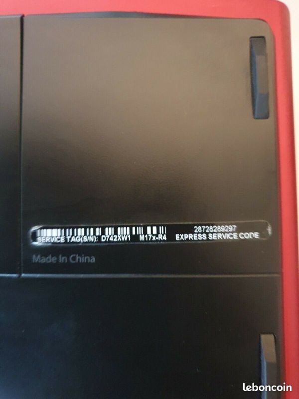 Ordinateur portable de jeu Alienware M17X R4 17" (image 3)