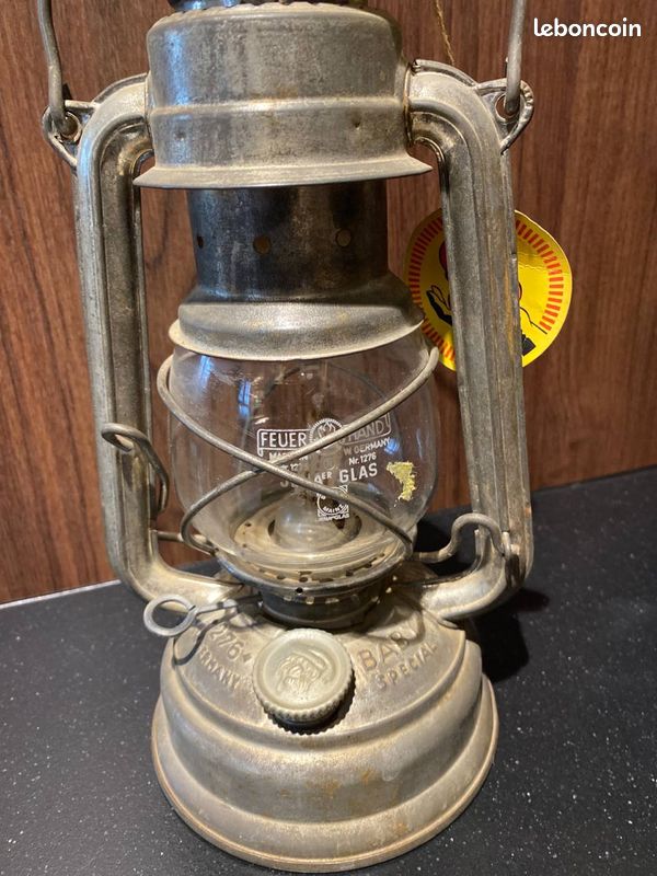 Lampe tempête FEUERHAND 276 Baby Special – W. Germany (image 3)