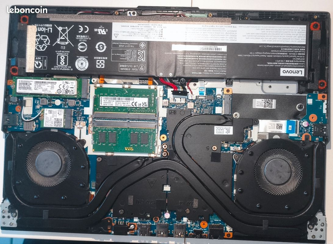 Carte Mère Originale Lenovo Legion 5-15ACH6 - AMD R5 5600H RTX3050 Ti 4G