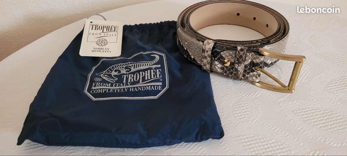Ceinture homme en python (image 3)
