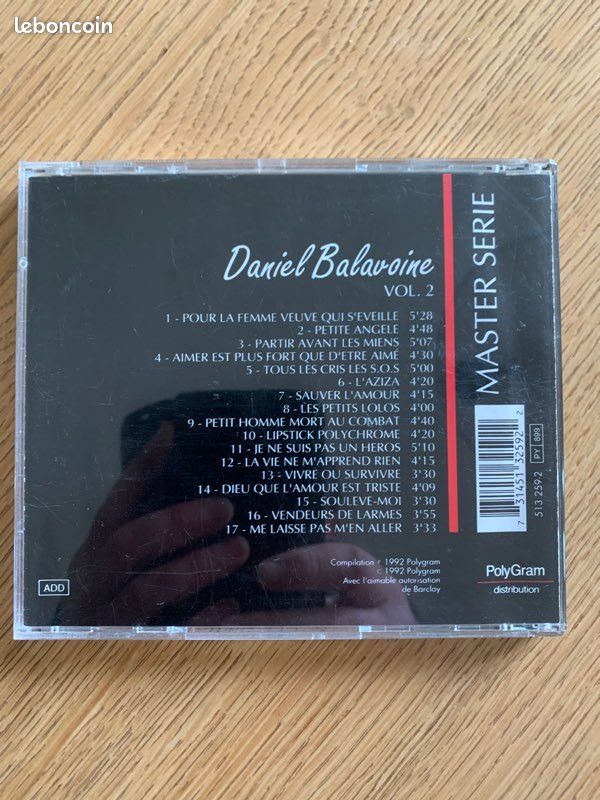 Balavoine 💿 cd (image 2)