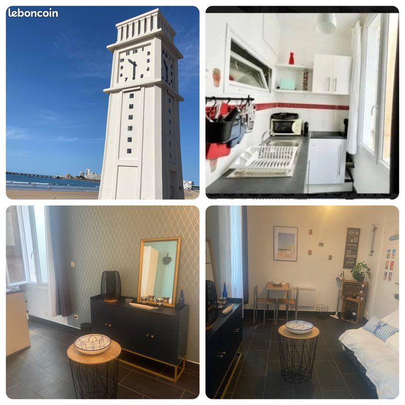 Appartement 1 pièce 16 m² · à Les Sables-d'Olonne · 16 m² · 480 €/mois