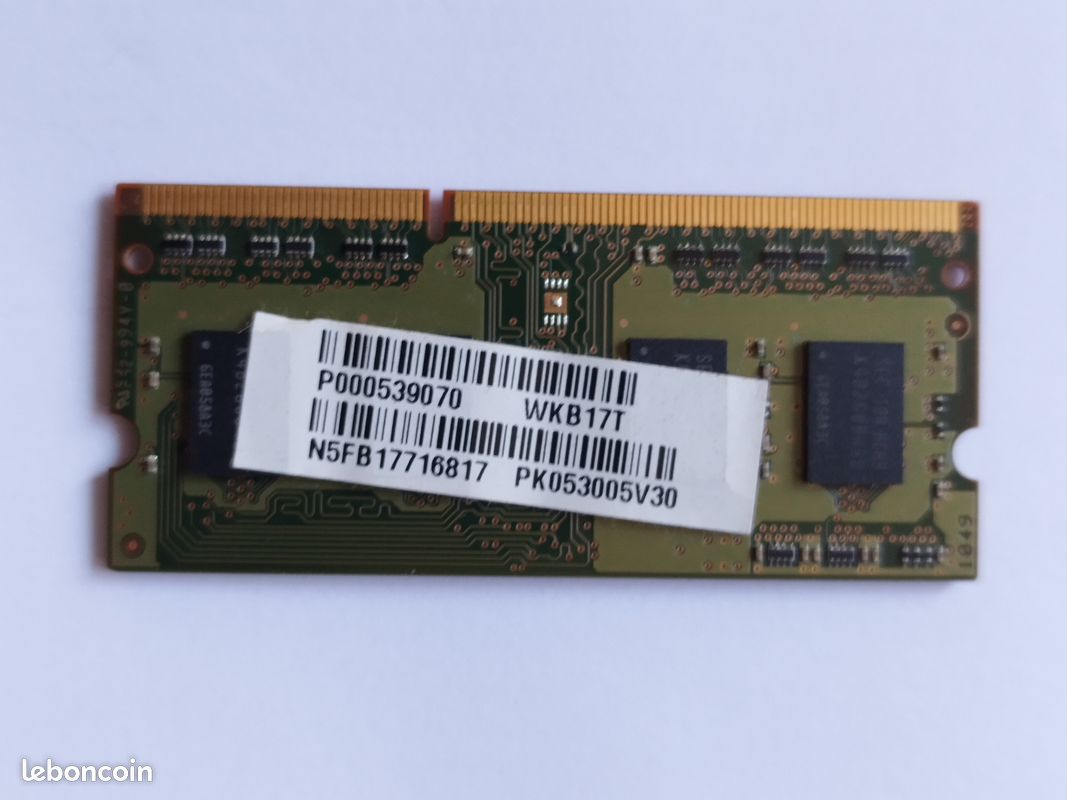 Ddr3 samsung 2gb sodimm (image 2)
